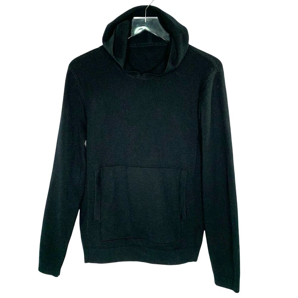 Lululemon SM Unisex Double Knit Sweater Hoodie Kangaroo Pocket Active Workout